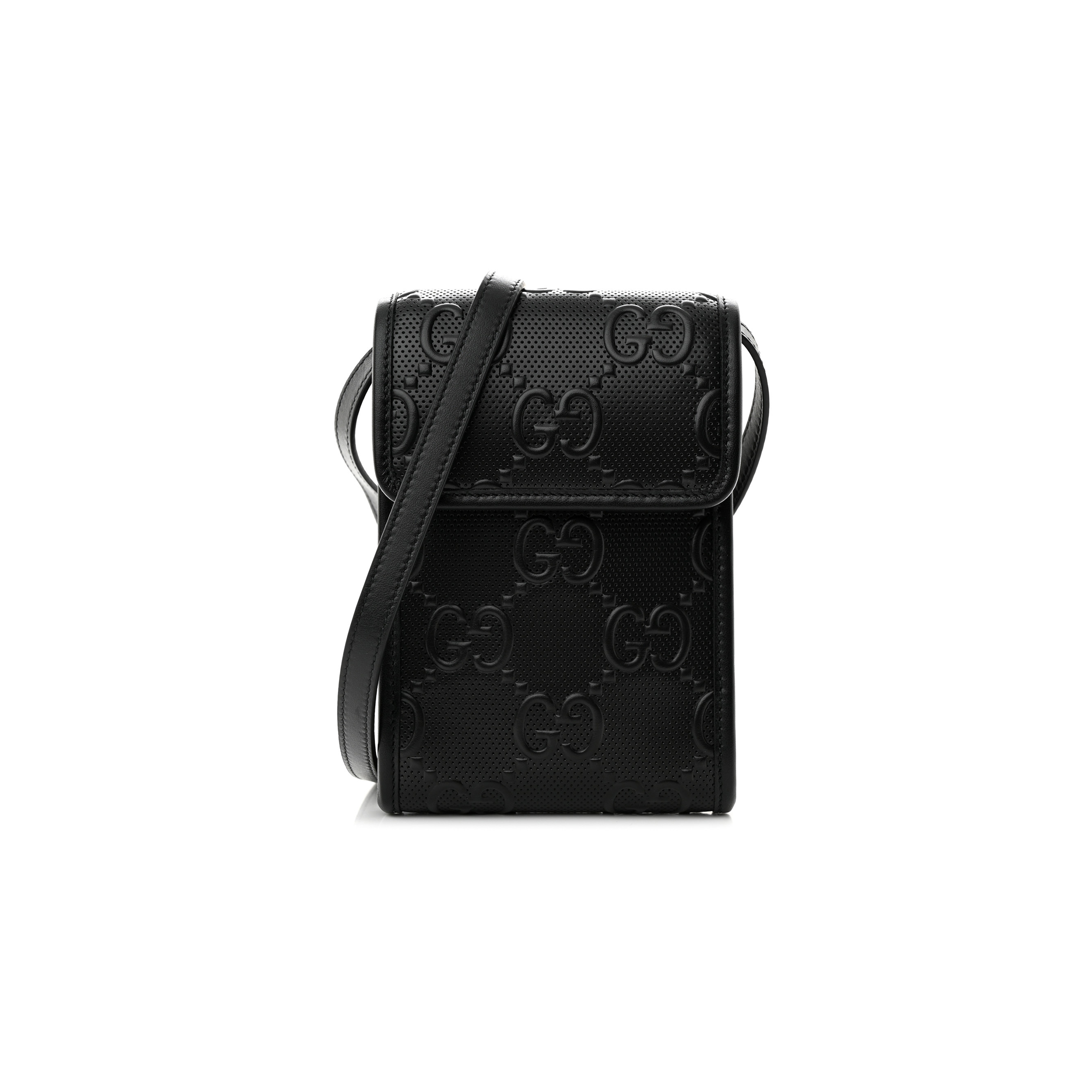 GUCCI GG TENNIS EMBOSSED MINI CROSSBODY BAG 625571 (18*11.5*3.5cm)